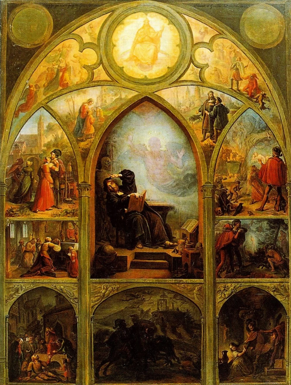 Tredici immagini basate sul Faust di Goethe - Stiftung Deutsche Klassik, Weimar